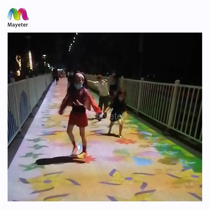 Outdoor 3d Hologram Mapping Projection Projectors Projection Interactive Advertising